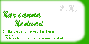 marianna medved business card